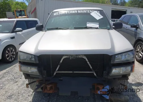 2004 Chevrolet Silverado 1500 Work Truck from USA, damaged, VIN 2GCEC19V241308332